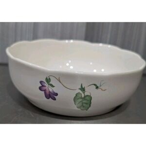 Lenox Lantana Spring Violets Pattern Fruit Bowl Fine‎ China 5 Inches
